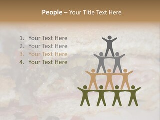 A Sandwich Is Cut In Half On A Plate PowerPoint Template