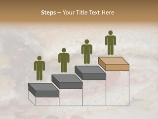 A Sandwich Is Cut In Half On A Plate PowerPoint Template