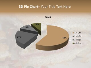 A Sandwich Is Cut In Half On A Plate PowerPoint Template