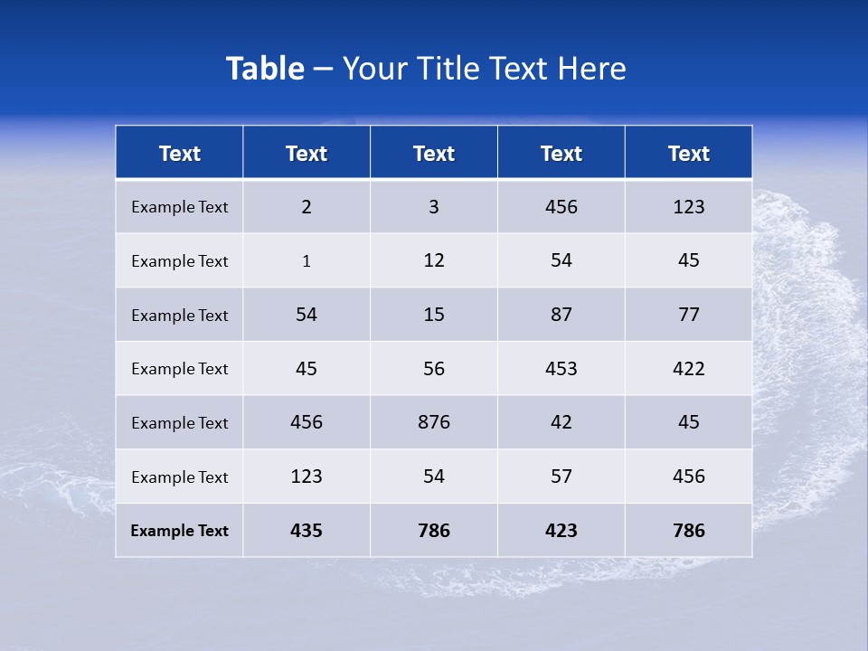 White Boat On The Sea PowerPoint Template