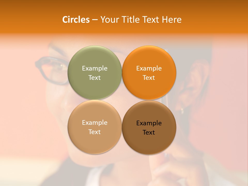 Women Thinking PowerPoint Template