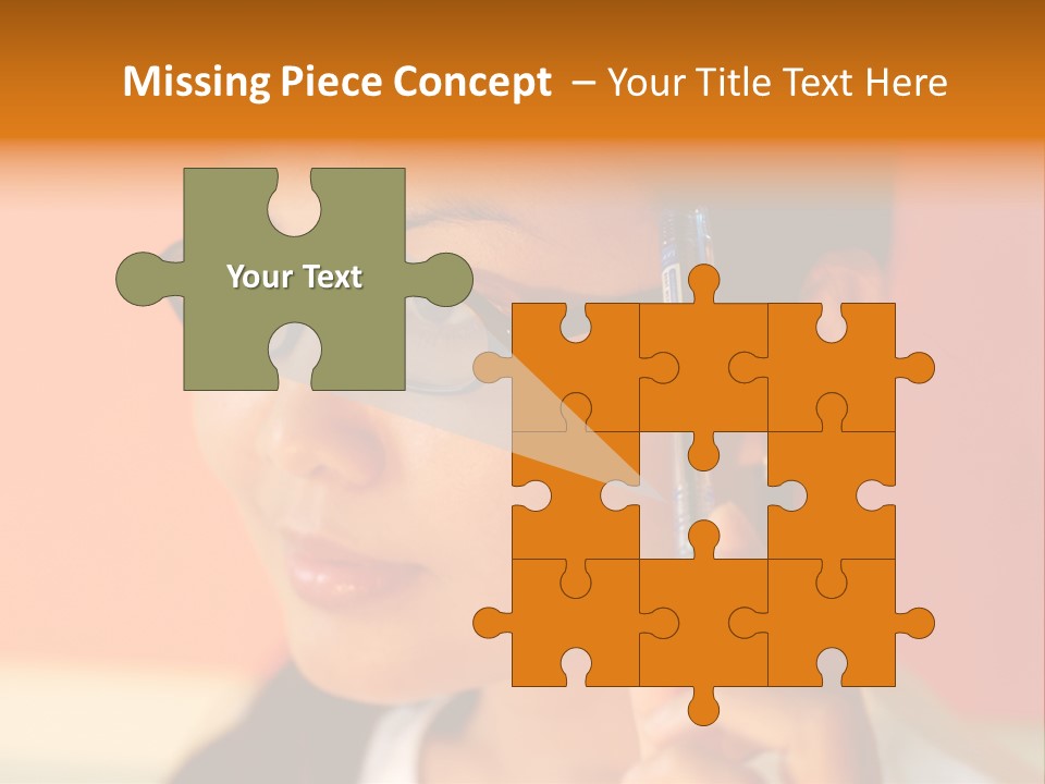 Women Thinking PowerPoint Template