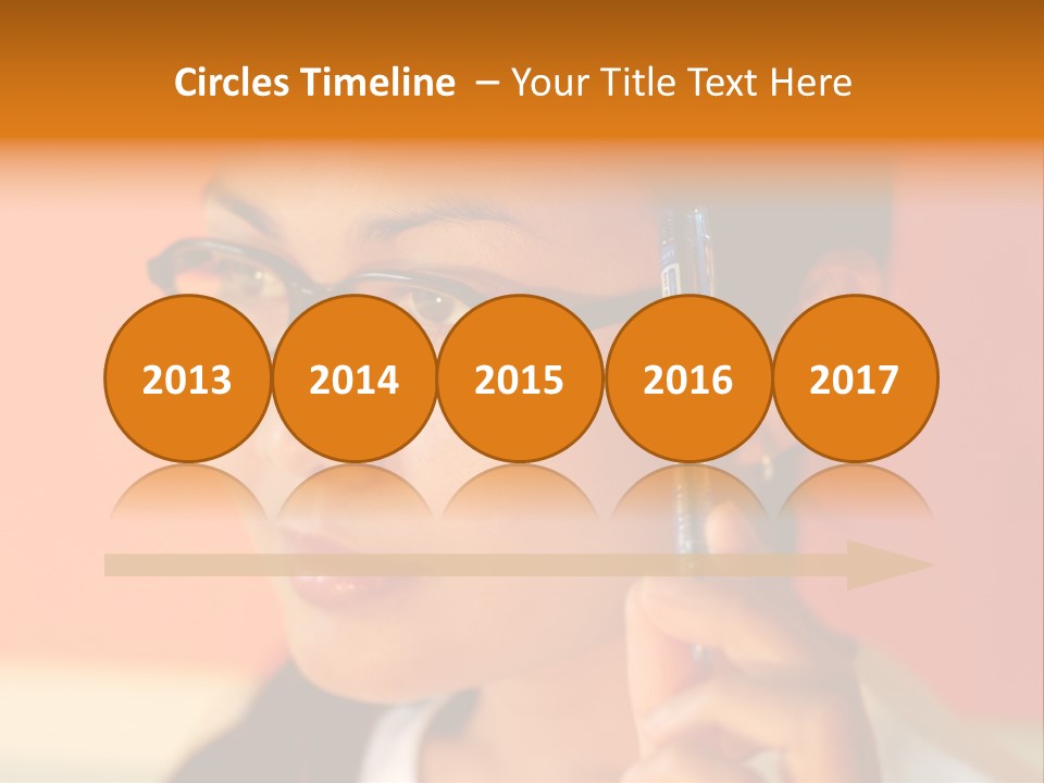 Women Thinking PowerPoint Template