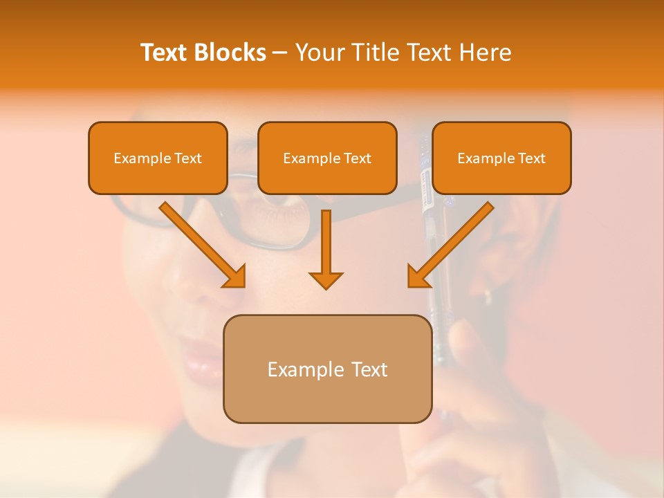 Women Thinking PowerPoint Template