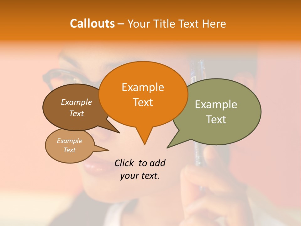 Women Thinking PowerPoint Template