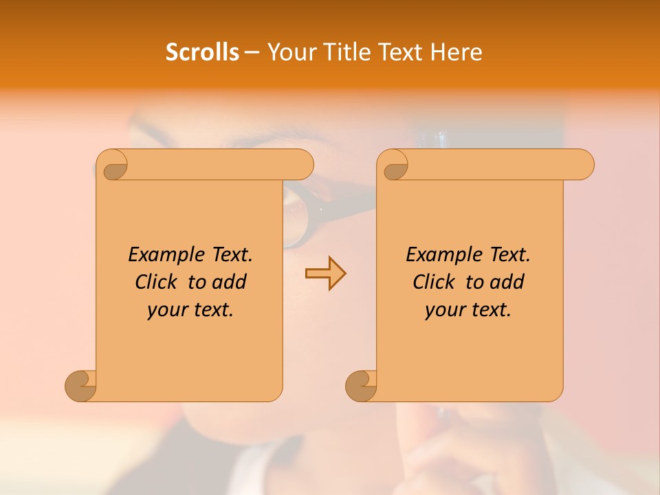 Women Thinking PowerPoint Template