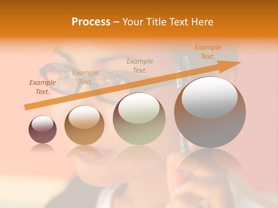 Women Thinking PowerPoint Template