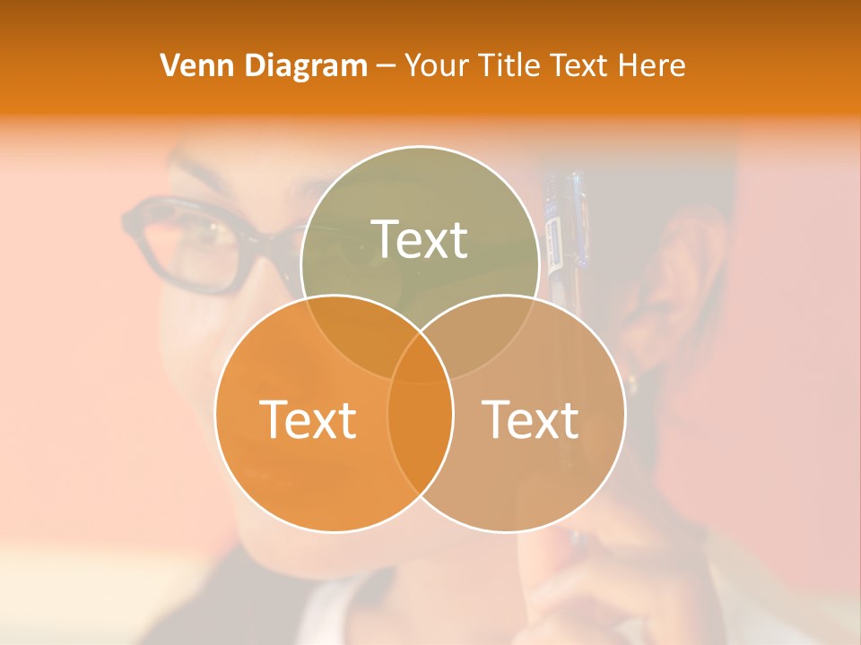 Women Thinking PowerPoint Template