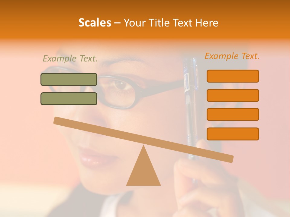 Women Thinking PowerPoint Template