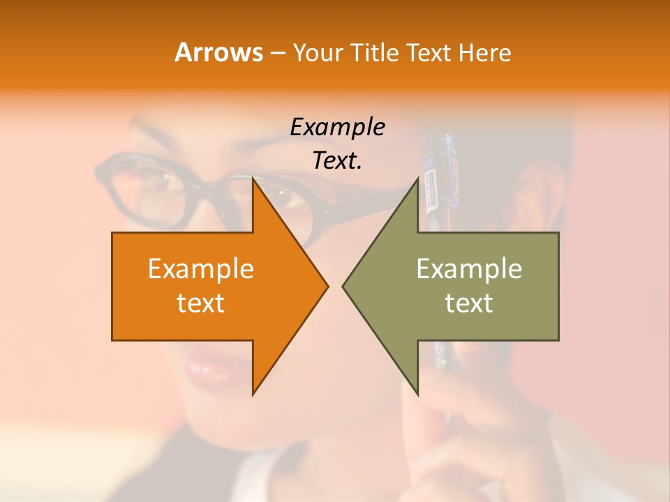 Women Thinking PowerPoint Template