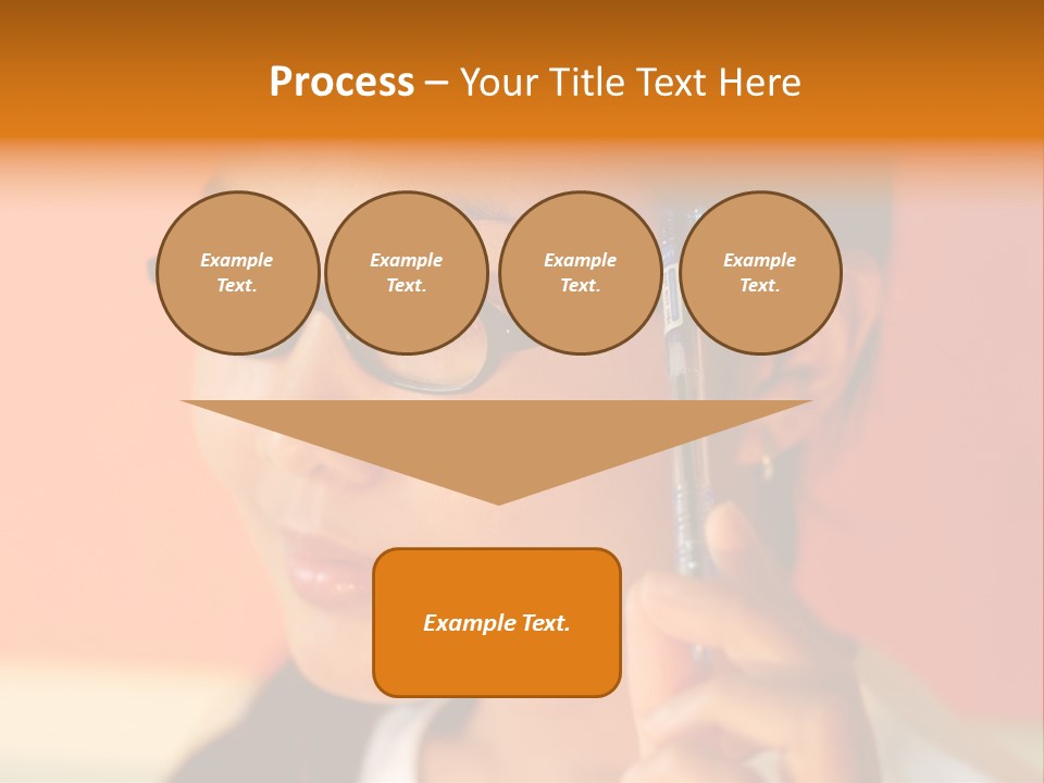 Women Thinking PowerPoint Template