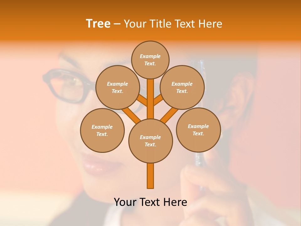 Women Thinking PowerPoint Template