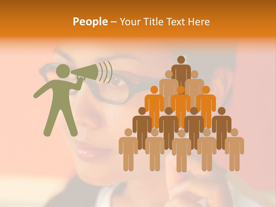 Women Thinking PowerPoint Template