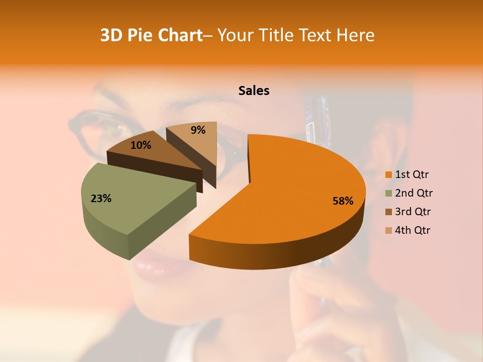 Women Thinking PowerPoint Template