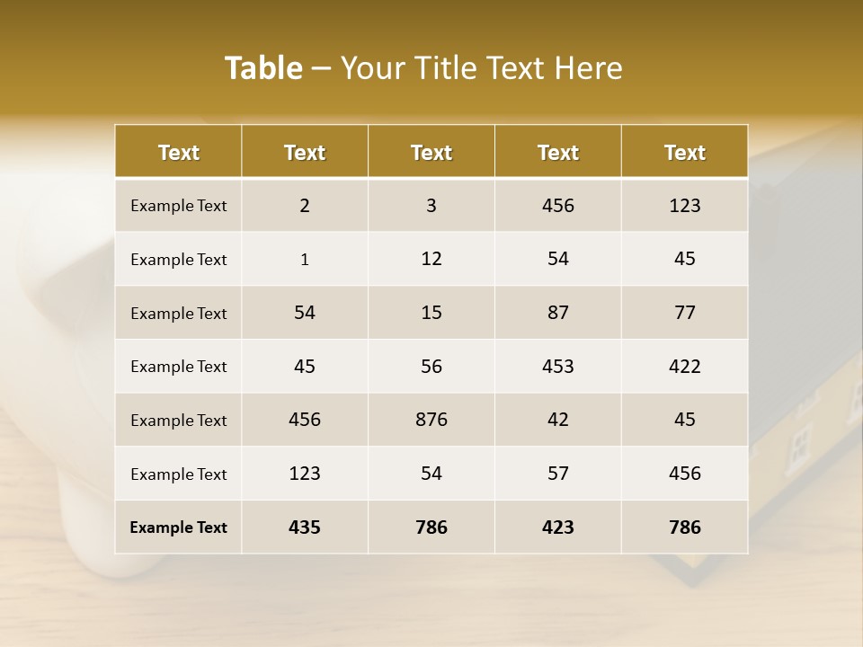 Close Up Of A Home With A Piggy Bank PowerPoint Template