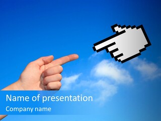 Five Businesspeople In Boardroom Smiling PowerPoint Template