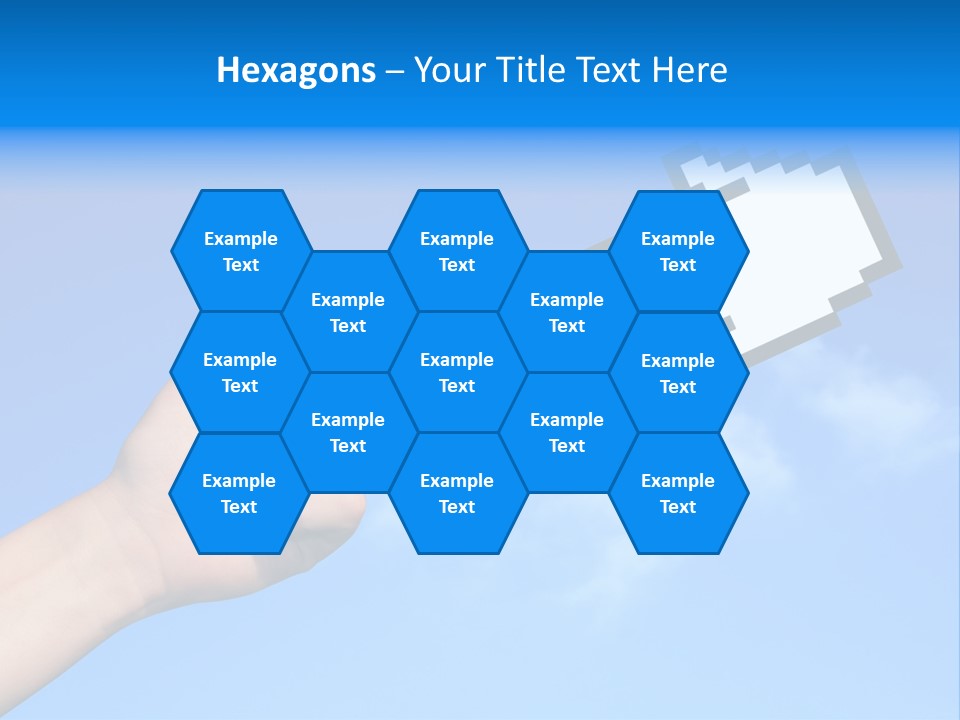 Five Businesspeople In Boardroom Smiling PowerPoint Template