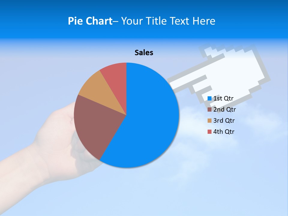 Five Businesspeople In Boardroom Smiling PowerPoint Template