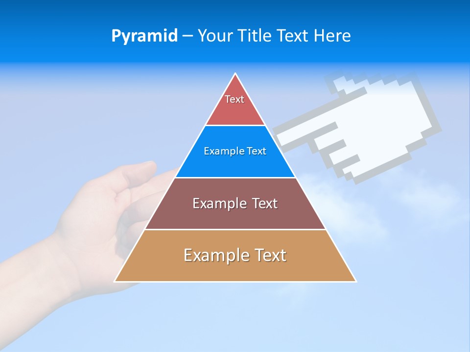 Five Businesspeople In Boardroom Smiling PowerPoint Template