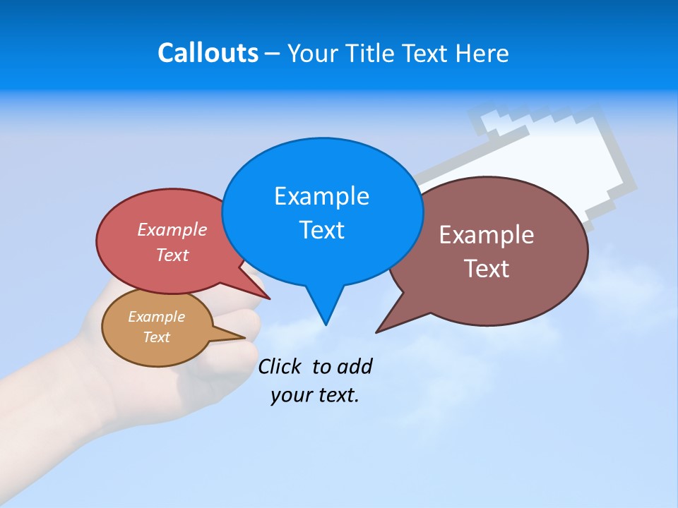 Five Businesspeople In Boardroom Smiling PowerPoint Template