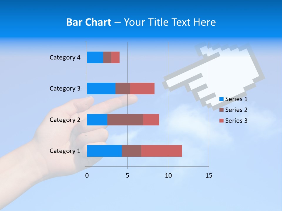 Five Businesspeople In Boardroom Smiling PowerPoint Template
