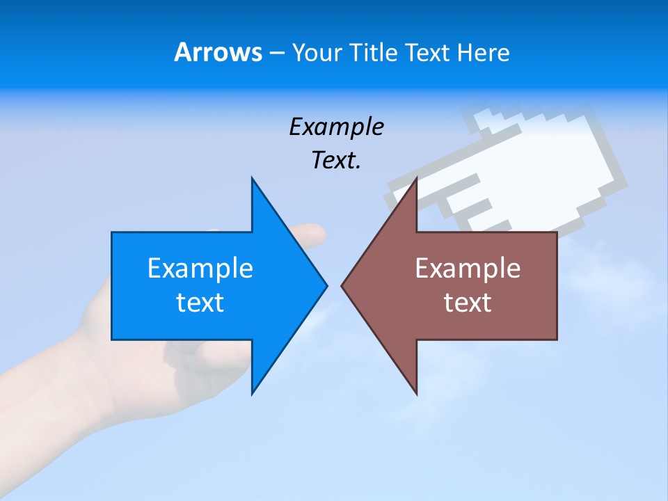 Five Businesspeople In Boardroom Smiling PowerPoint Template