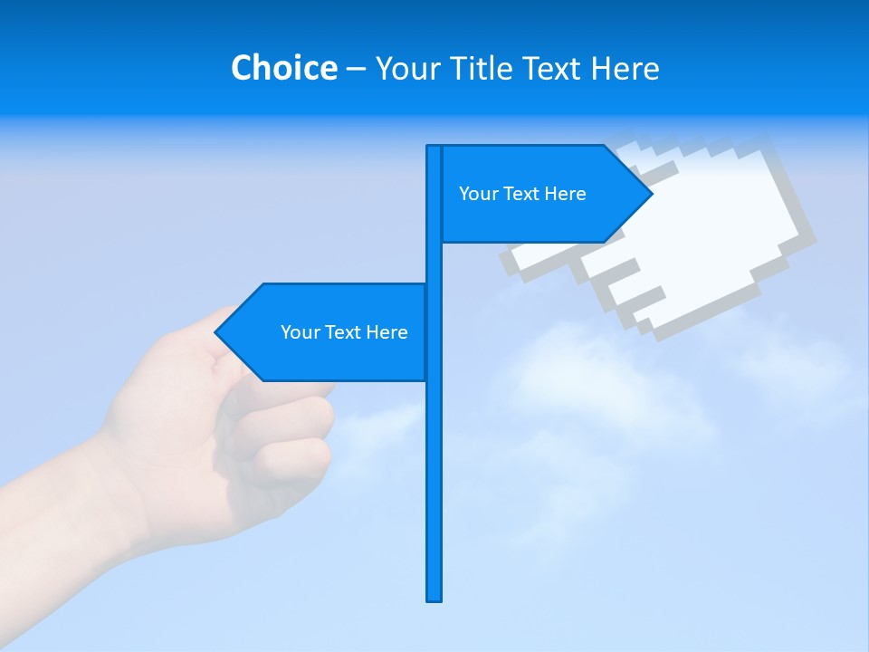 Five Businesspeople In Boardroom Smiling PowerPoint Template