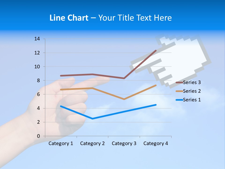 Five Businesspeople In Boardroom Smiling PowerPoint Template