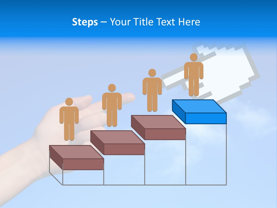 Five Businesspeople In Boardroom Smiling PowerPoint Template