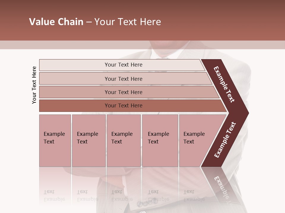 Woman In Living Room Listening To Mp3 Player Smiling PowerPoint Template