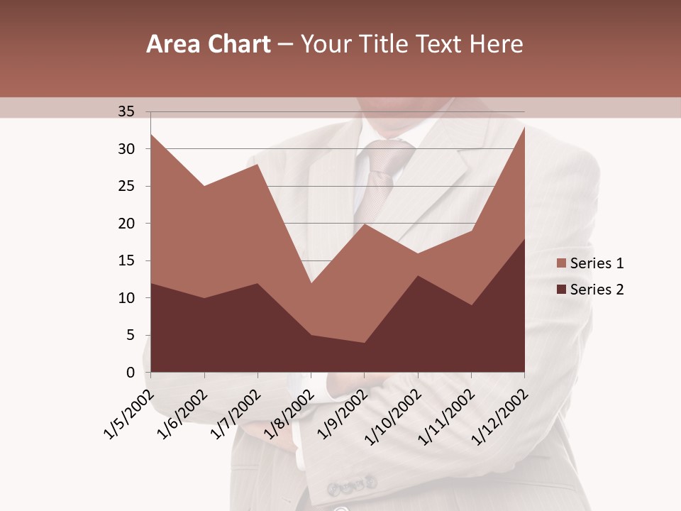 Woman In Living Room Listening To Mp3 Player Smiling PowerPoint Template