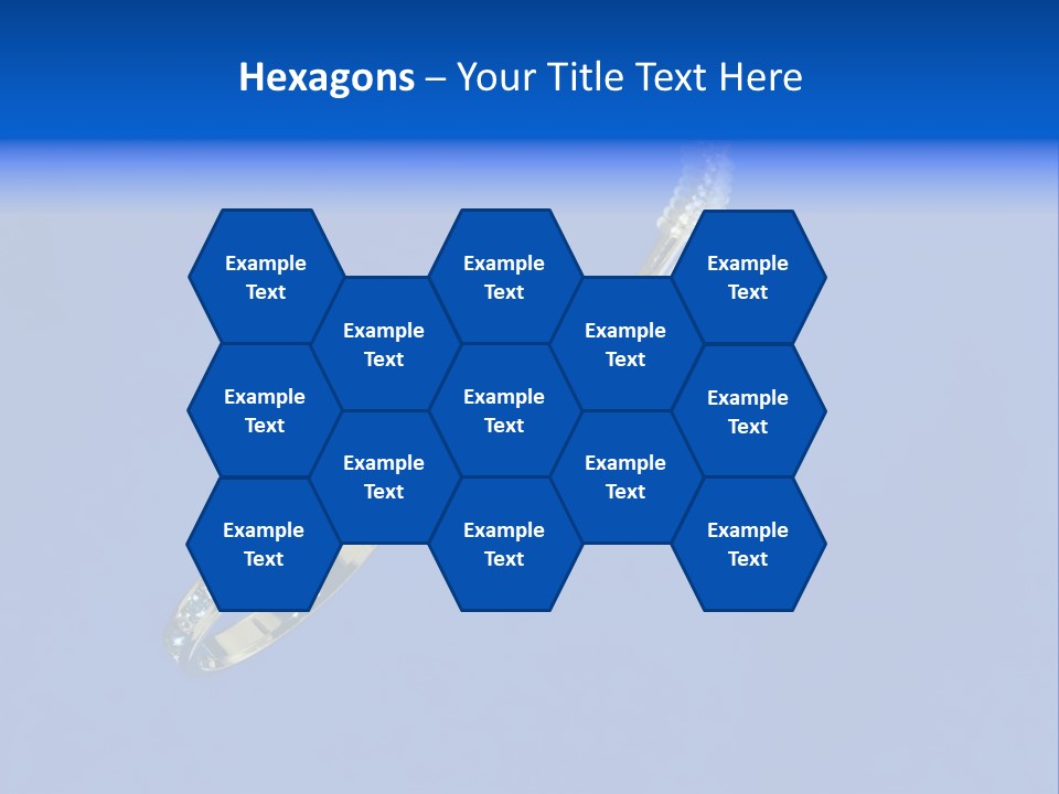 Gold Ring On A Fish Hook - Dating And Engagement Concept PowerPoint Template