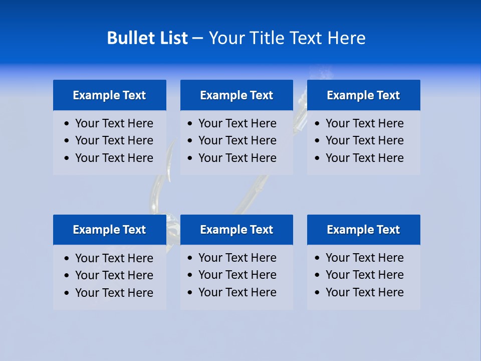 Gold Ring On A Fish Hook - Dating And Engagement Concept PowerPoint Template