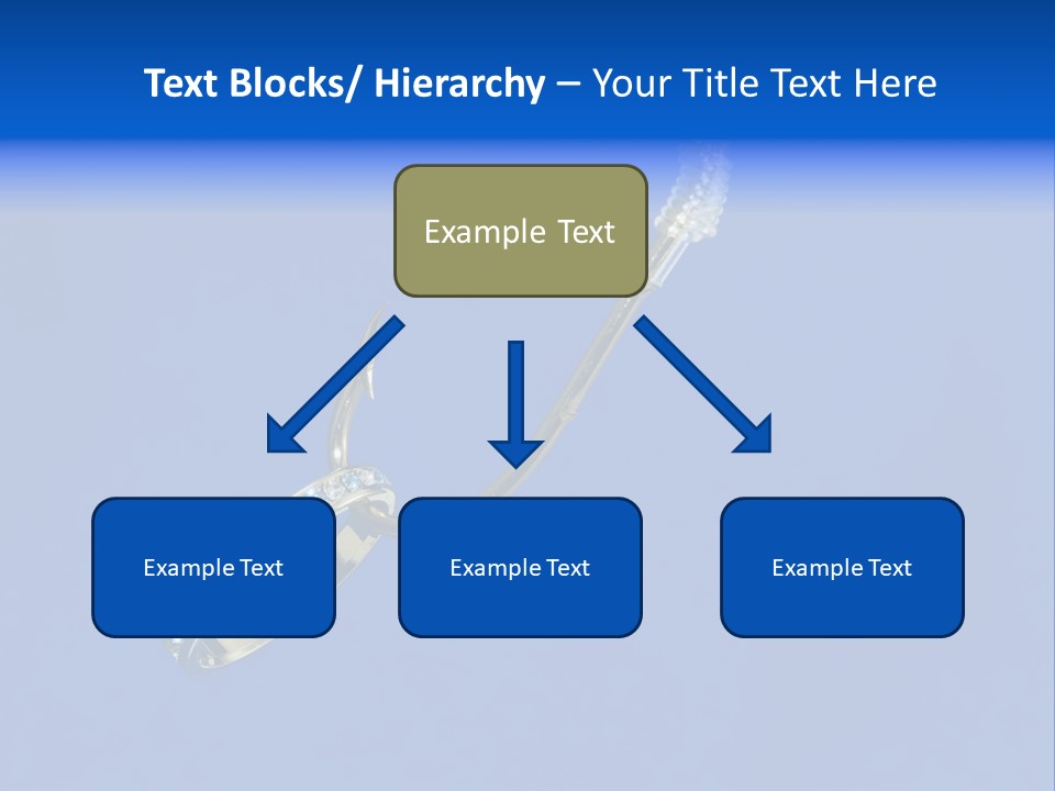 Gold Ring On A Fish Hook - Dating And Engagement Concept PowerPoint Template