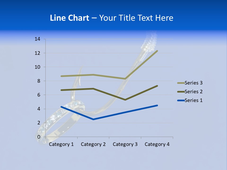 Gold Ring On A Fish Hook - Dating And Engagement Concept PowerPoint Template