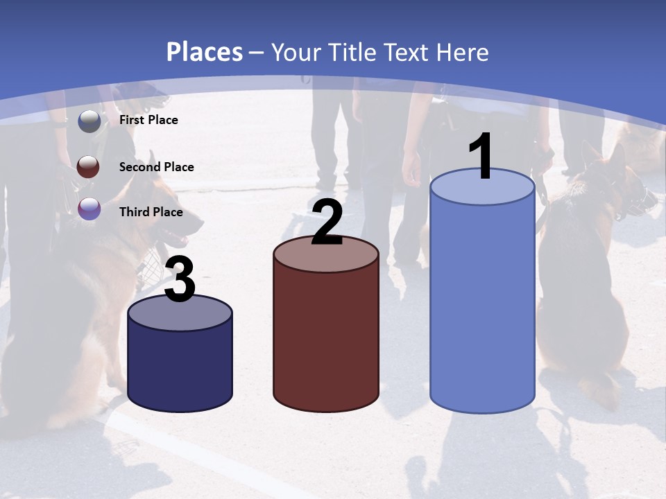 Police Working Dogs PowerPoint Template