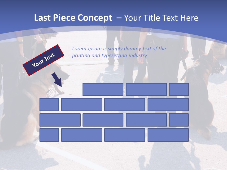 Police Working Dogs PowerPoint Template