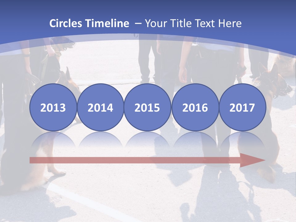 Police Working Dogs PowerPoint Template