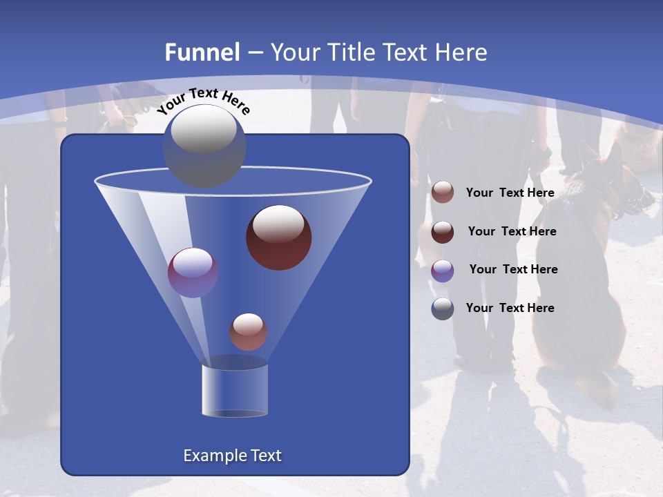 Police Working Dogs PowerPoint Template