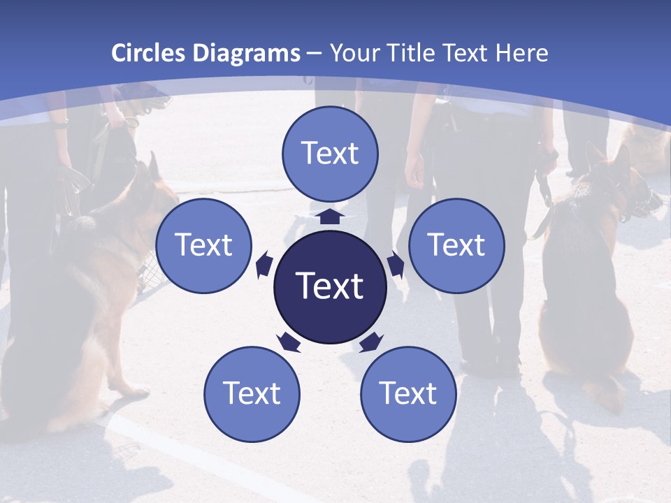 Police Working Dogs PowerPoint Template