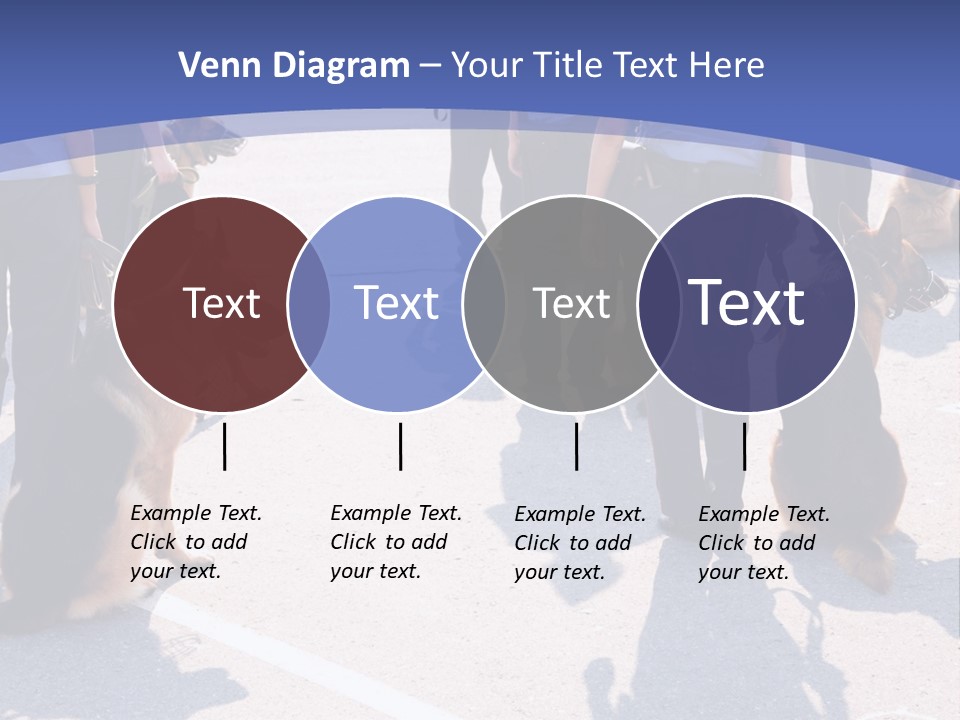 Police Working Dogs PowerPoint Template