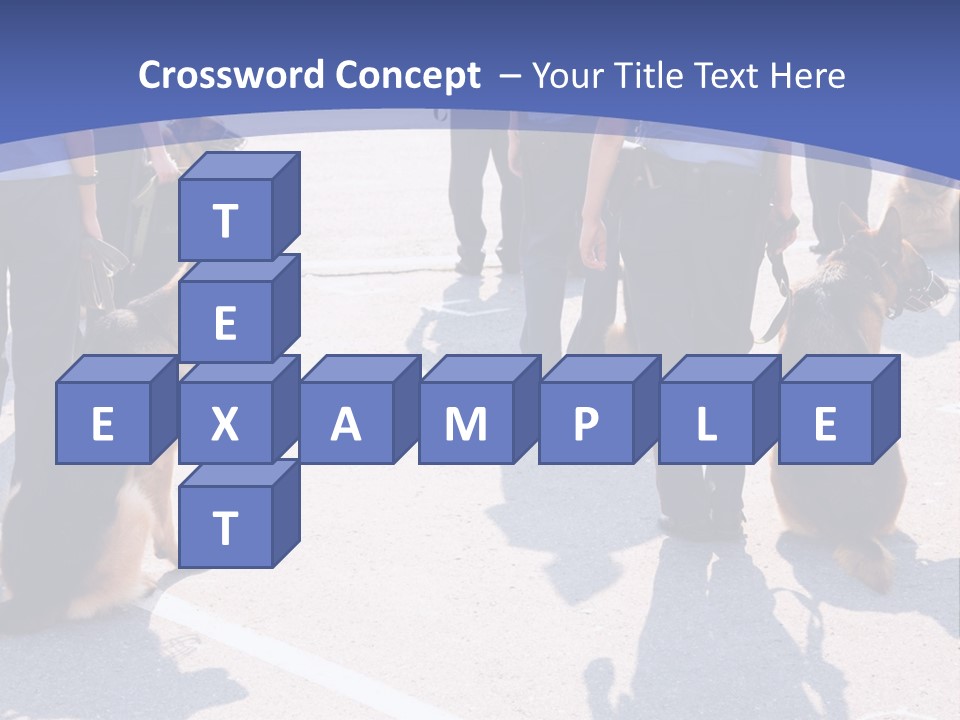 Police Working Dogs PowerPoint Template