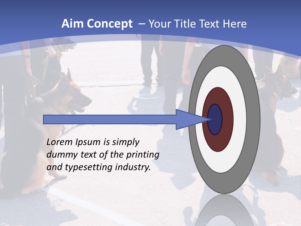 Police Working Dogs PowerPoint Template