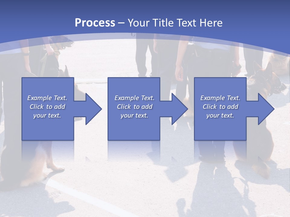 Police Working Dogs PowerPoint Template