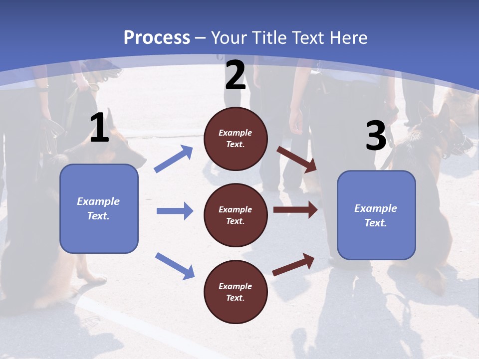 Police Working Dogs PowerPoint Template