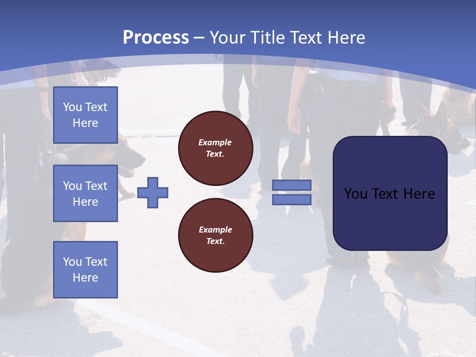 Police Working Dogs PowerPoint Template
