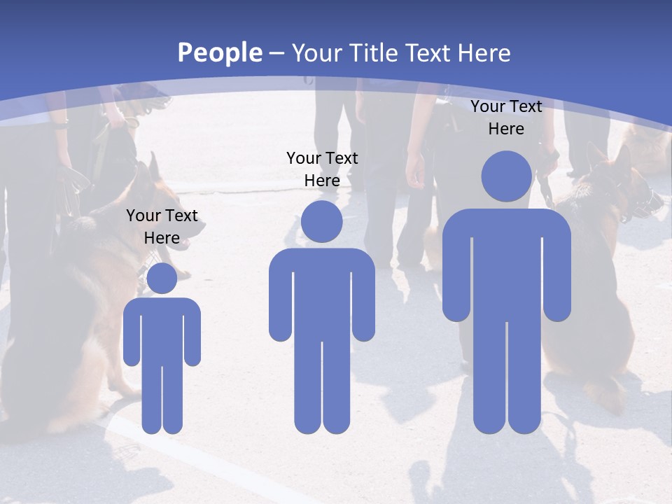 Police Working Dogs PowerPoint Template