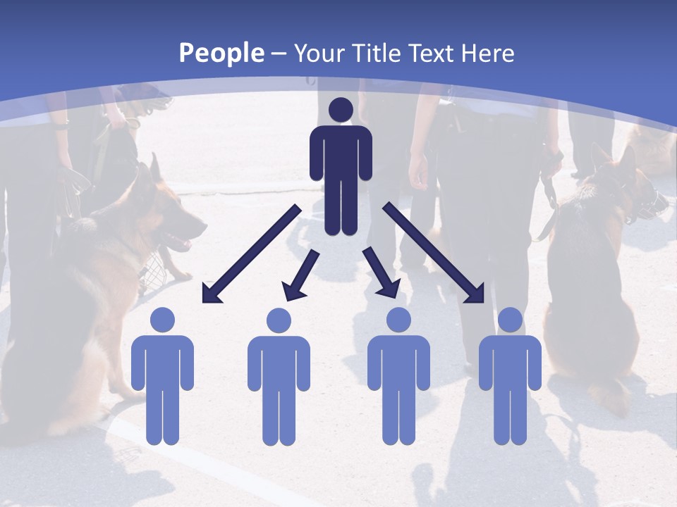 Police Working Dogs PowerPoint Template