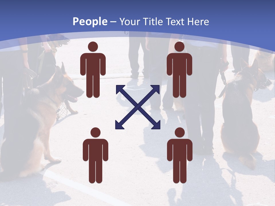 Police Working Dogs PowerPoint Template