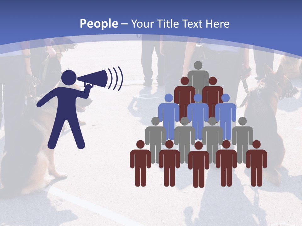 Police Working Dogs PowerPoint Template